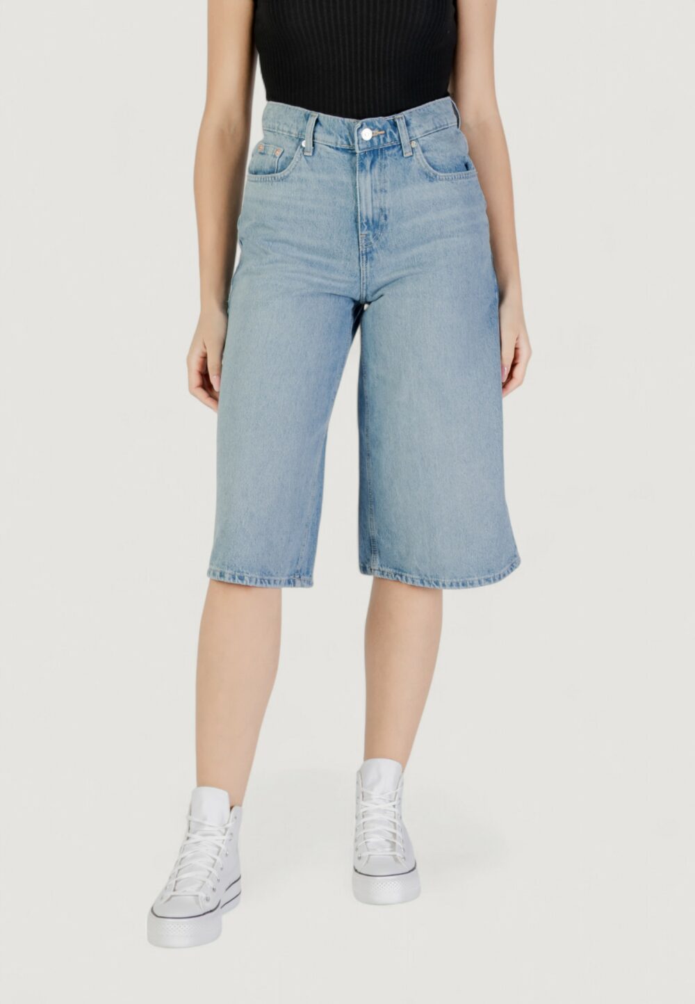 Jeans Only onlhope hw wide long dnm Denim chiaro - Foto 1
