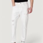 Jeans Tapered Gianni Lupo Bianco - Foto 1
