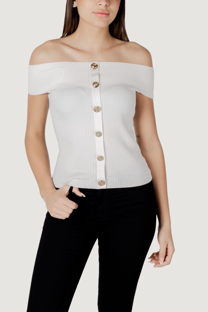 Maglia in filo manica corta Morgan De Toi  Bianco