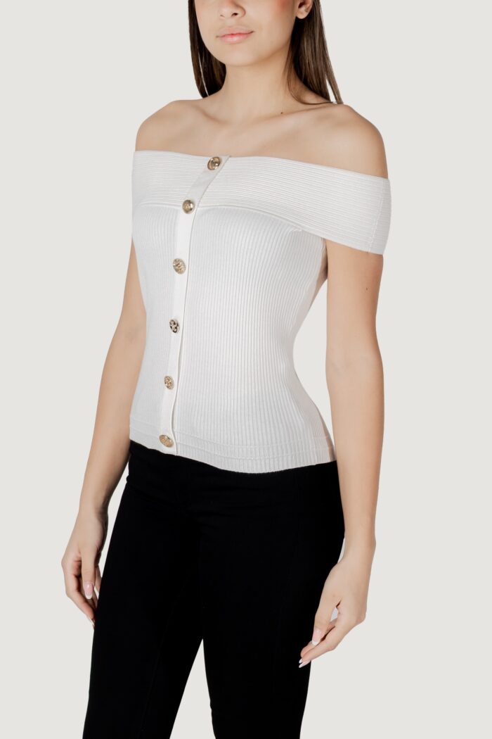 Maglia in filo manica corta Morgan De Toi  Bianco