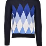 Maglia BALLANTYNE Blu - Foto 1