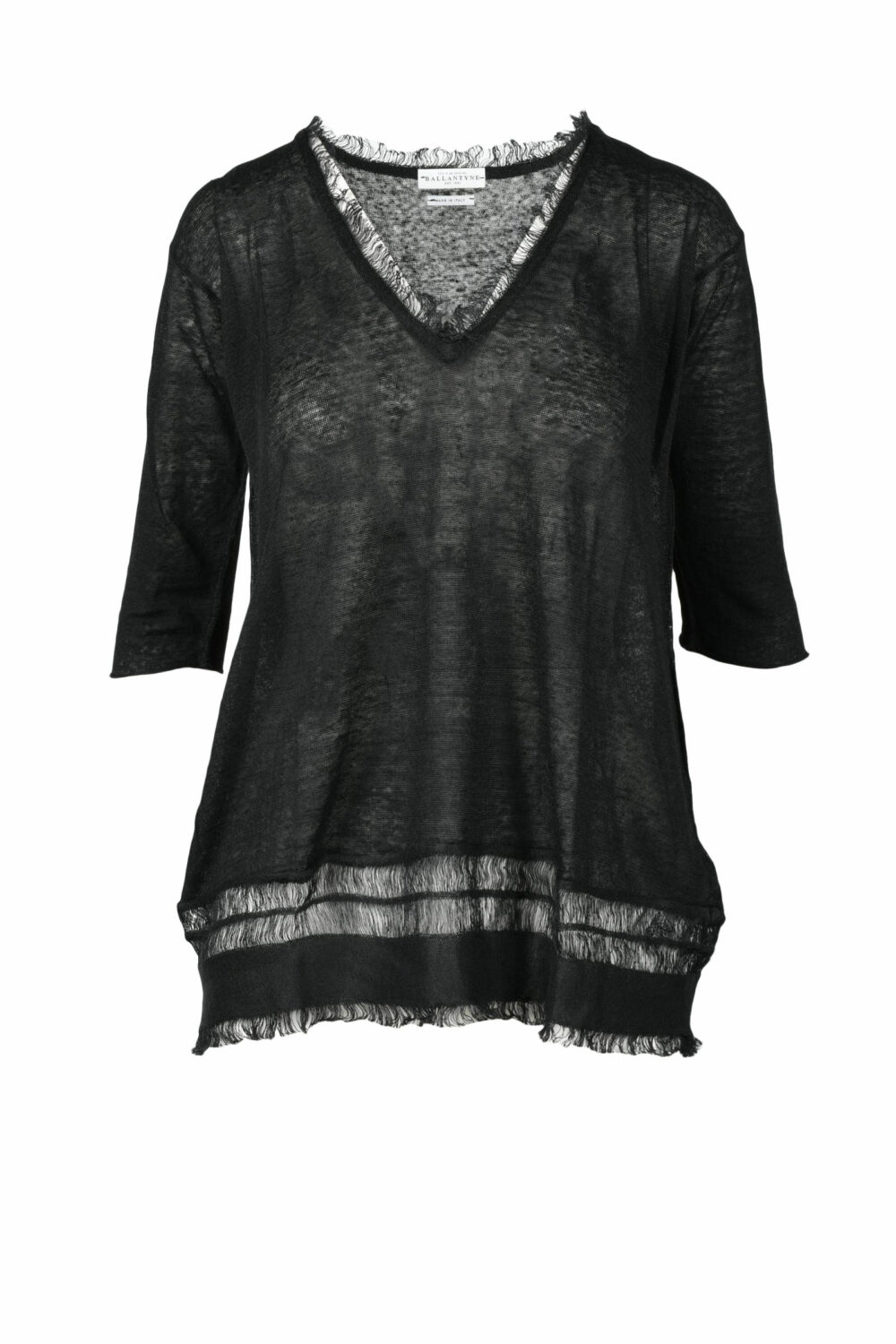 Maglia BALLANTYNE Nero - Foto 1