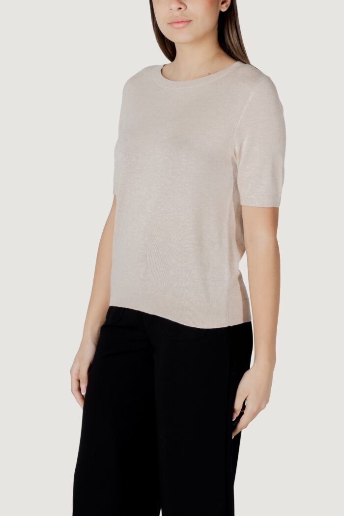 Maglia Street One ltd_qr_sweater half-sleeve Beige