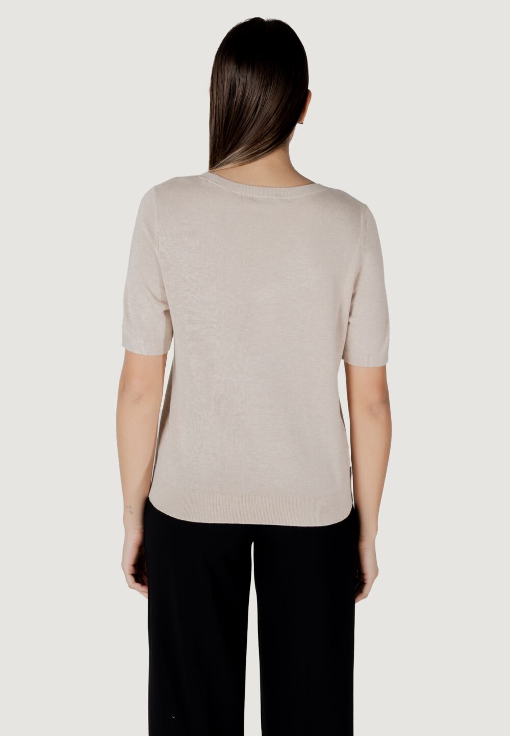 Maglia Street One ltd_qr_sweater half-sleeve Beige - Foto 4