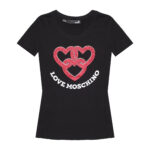 T-shirt Love Moschino Nero - Foto 1