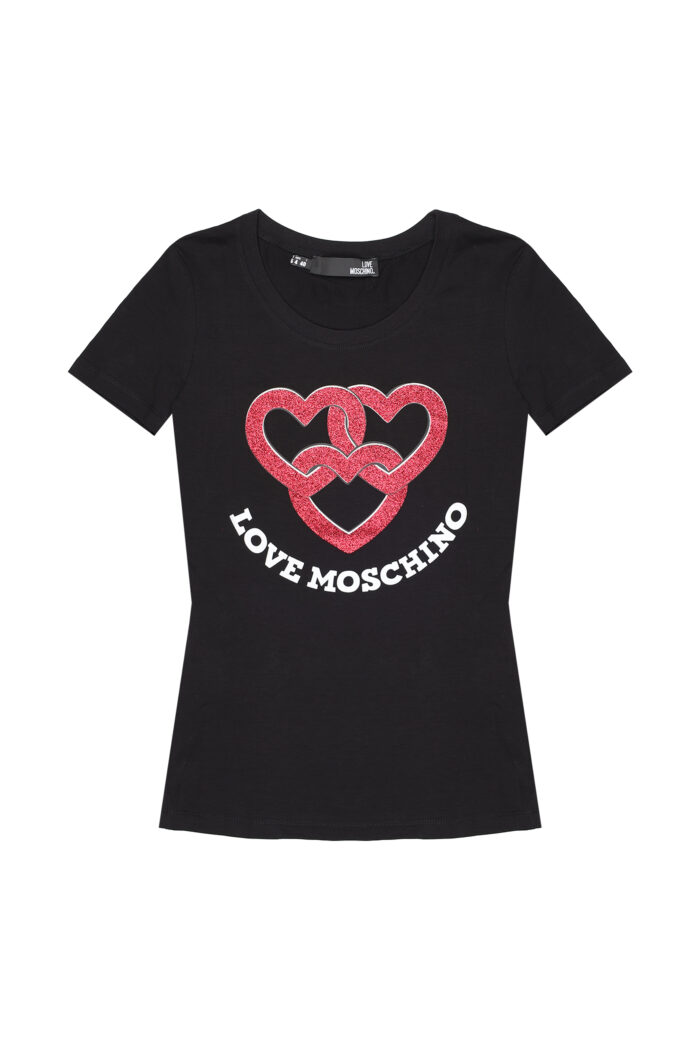 T-shirt Love Moschino  Nero
