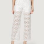 Pantaloni a palazzo Jacqueline de Yong jdyevas jrs atk Bianco - Foto 1