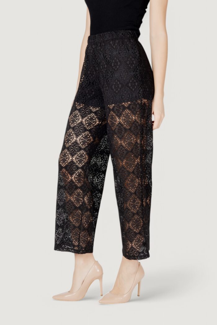 Pantaloni a palazzo Jacqueline de Yong jdyevas jrs atk Nero