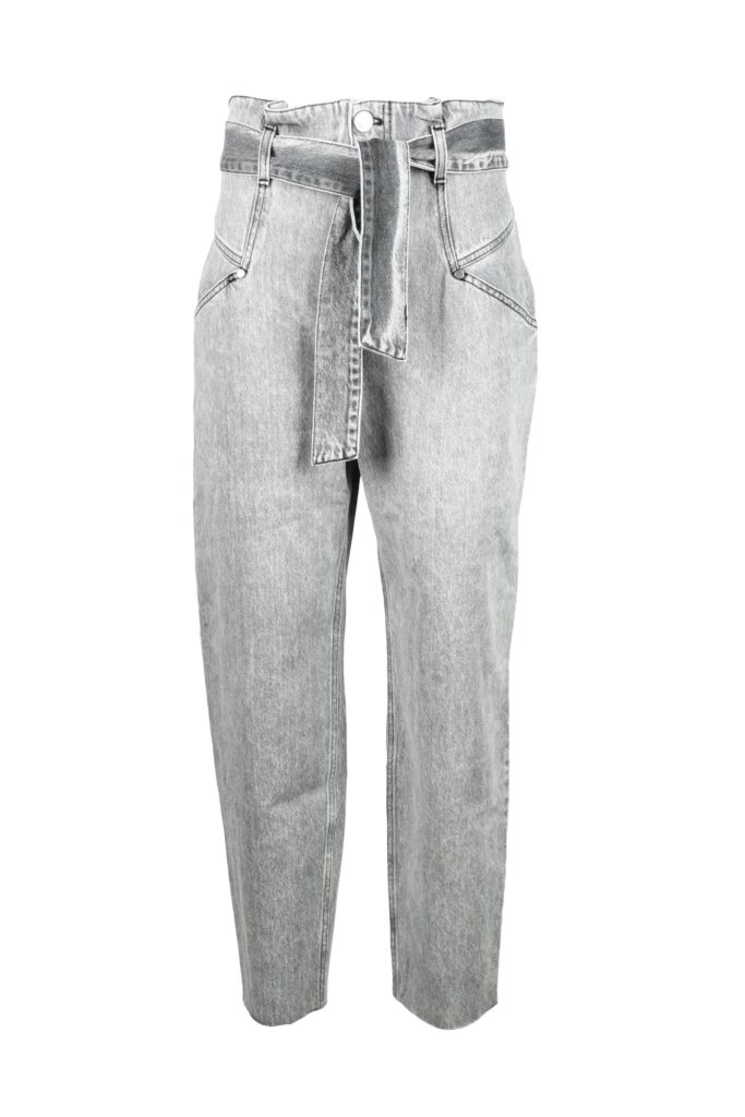 Pantaloni regular GAELLE  Grigio