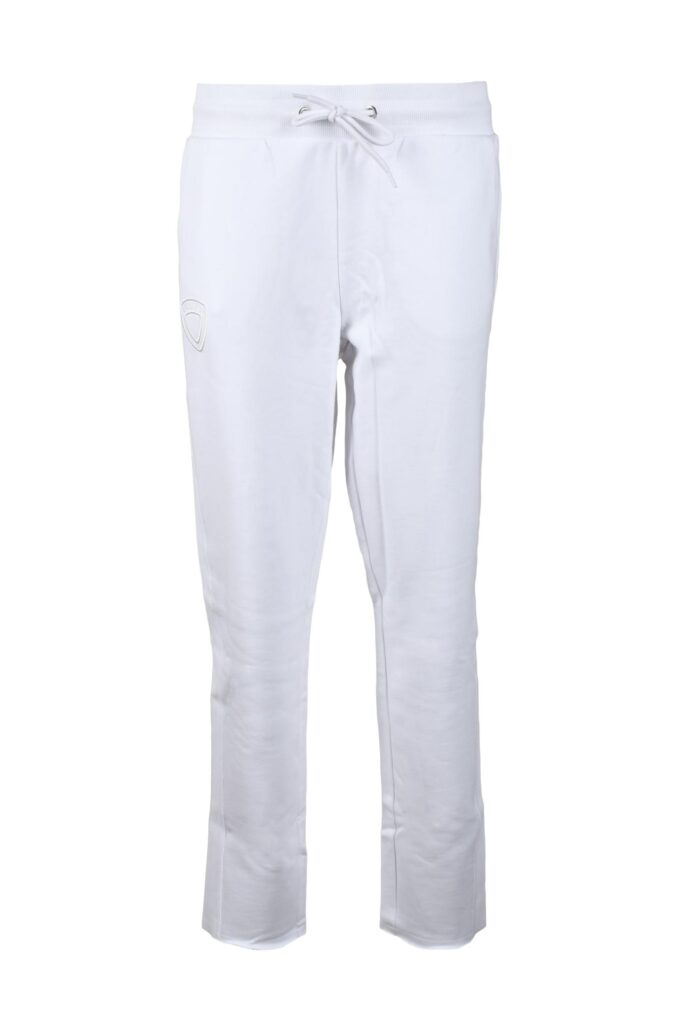 Pantaloni regular Blauer.  Bianco