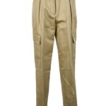 Pantaloni regular Calvin Klein Beige scuro - Foto 1