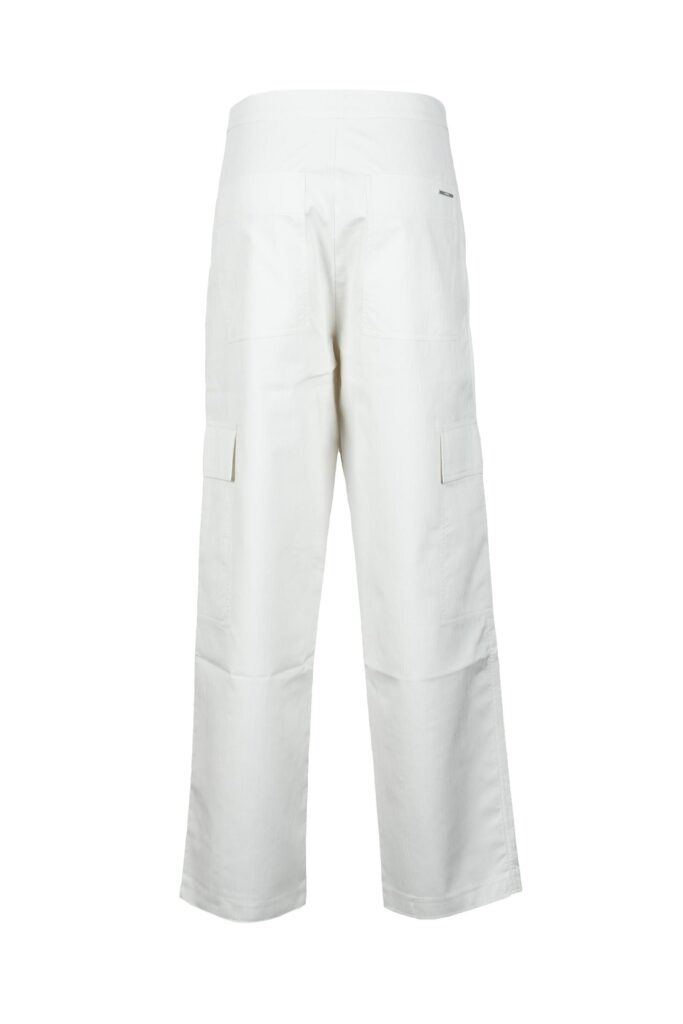 Pantaloni regular Calvin Klein  Bianco