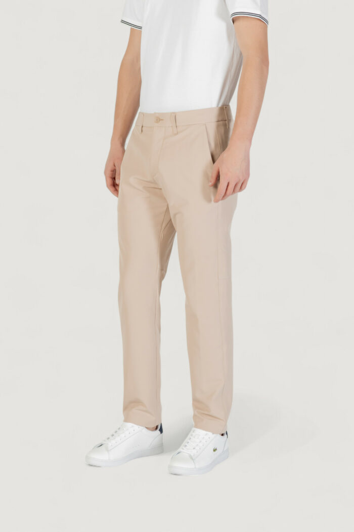 Pantaloni slim Boss t_commuter-slim 10268853 01 Beige