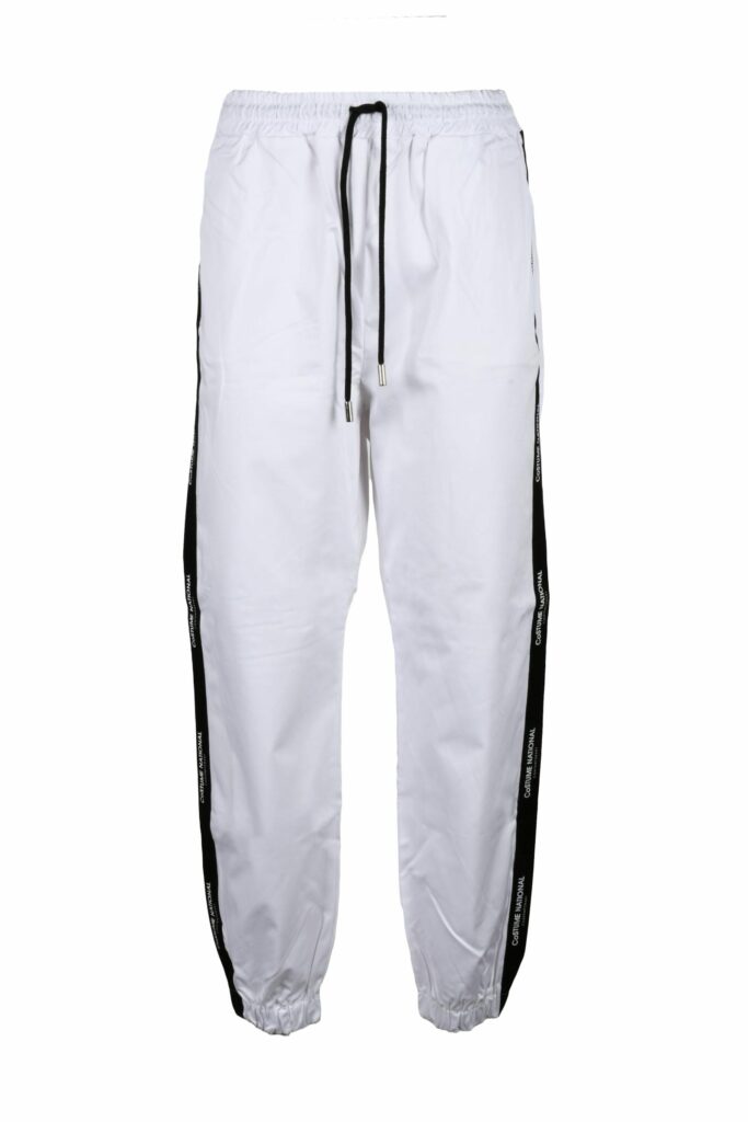 Pantaloni regular COSTUME NATIONAL CONTEMPORARY  Bianco