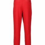 Pantaloni regular COSTUME NATIONAL CONTEMPORARY Rosso - Foto 1