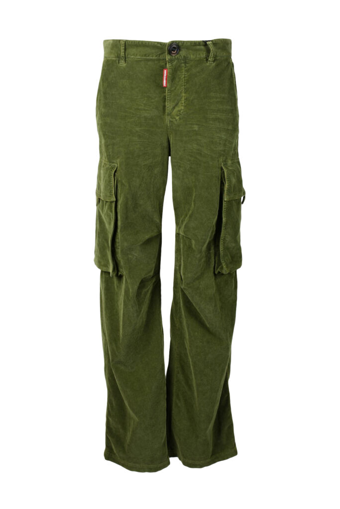 Pantaloni regular Dsquared2  Verde