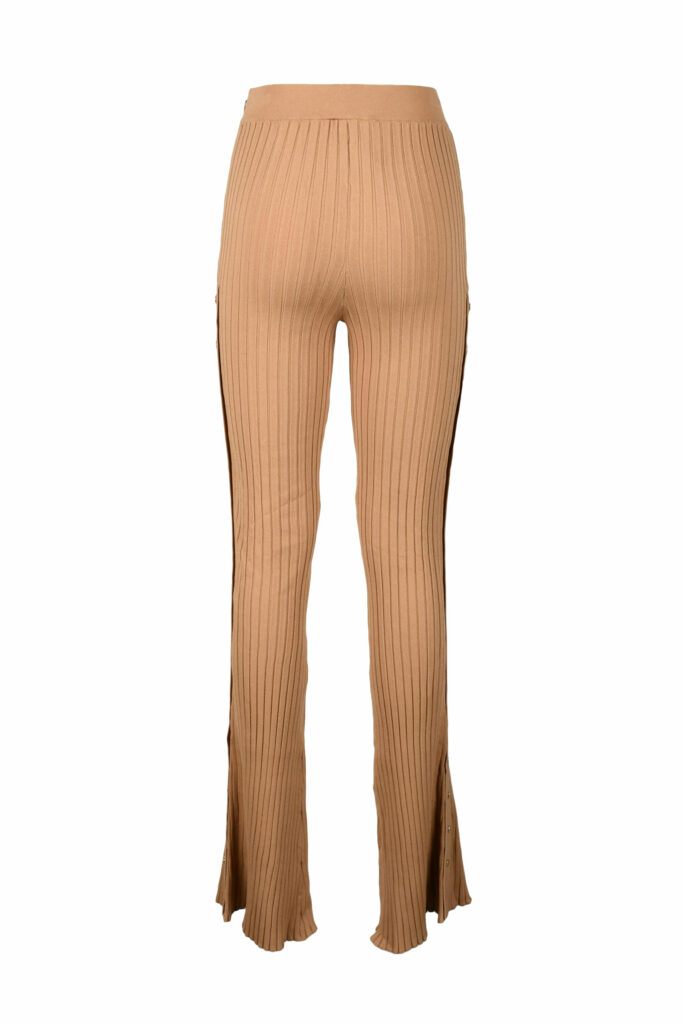 Pantaloni regular Elisabetta Franchi  Beige scuro