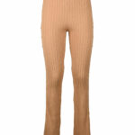 Pantaloni regular Elisabetta Franchi Beige scuro - Foto 1