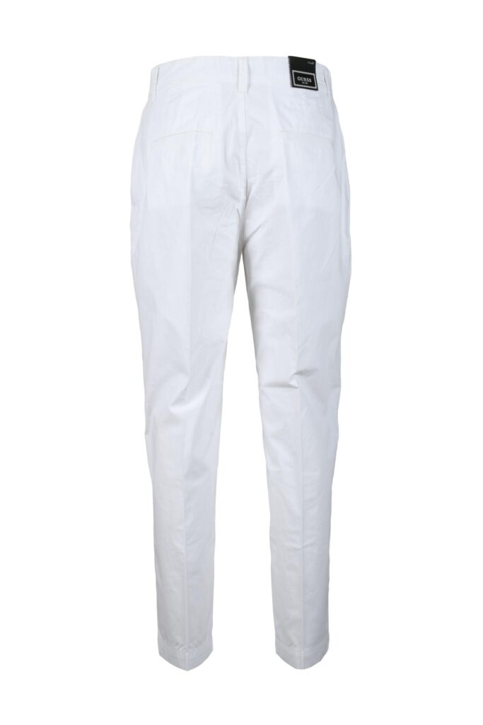 Pantaloni regular Guess  Bianco