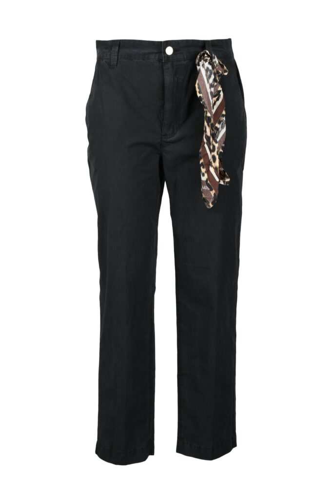 Pantaloni regular Guess  Nero