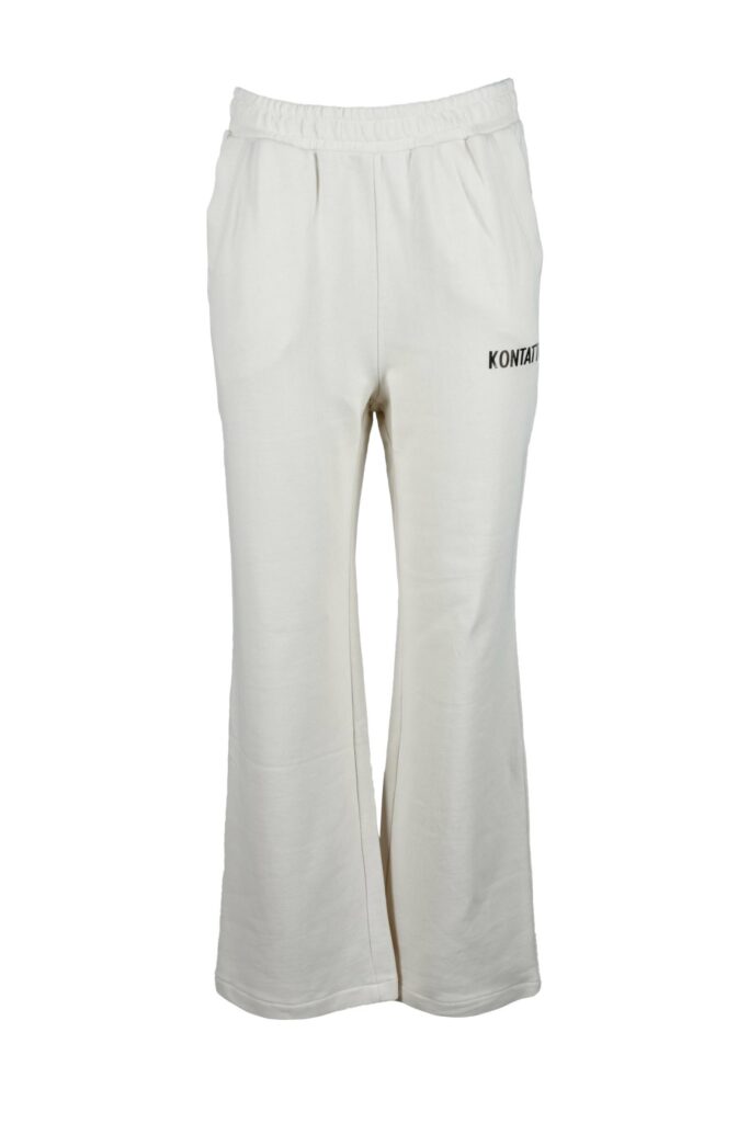 Pantaloni regular Kontatto  Bianco