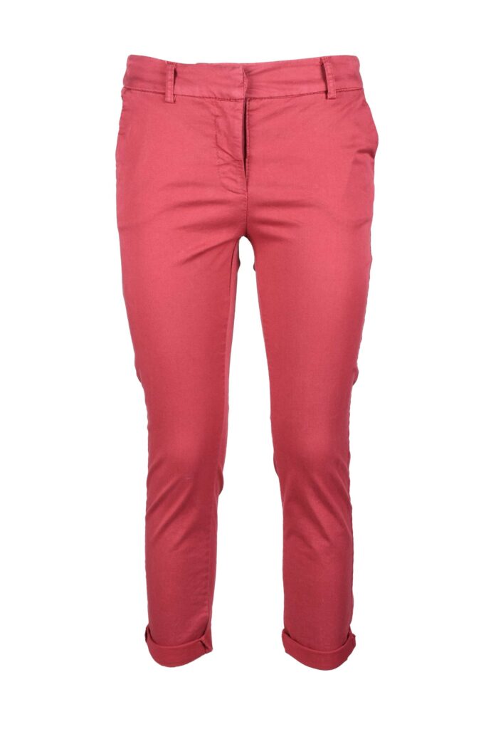 Pantaloni regular Kontatto  Bordeaux