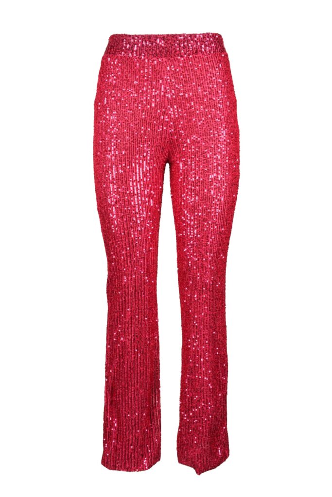Pantaloni regular Kontatto  Fuxia