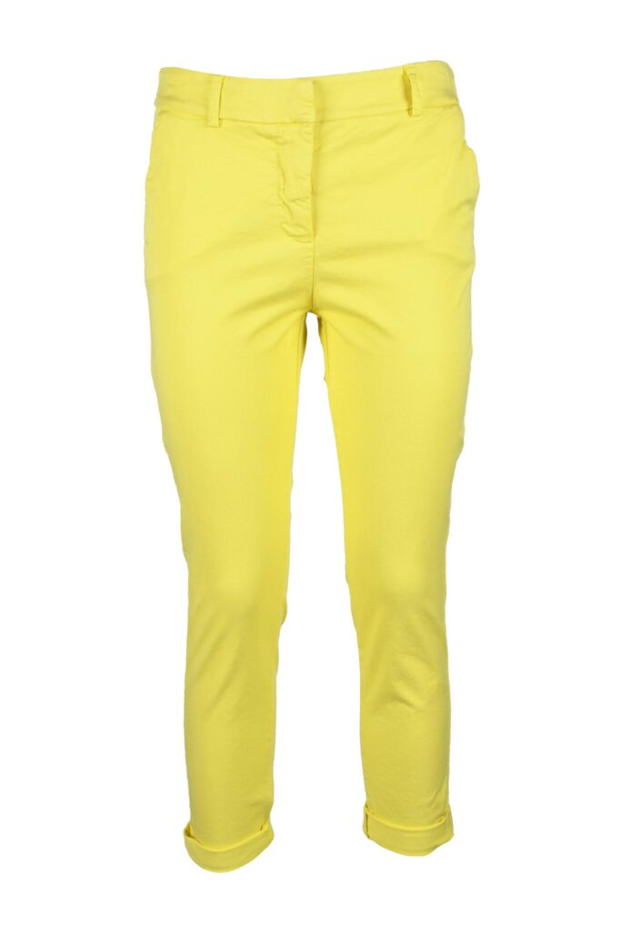 Pantaloni regular Kontatto  Giallo