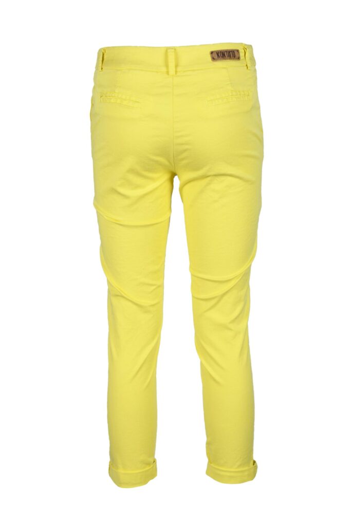 Pantaloni regular Kontatto  Giallo