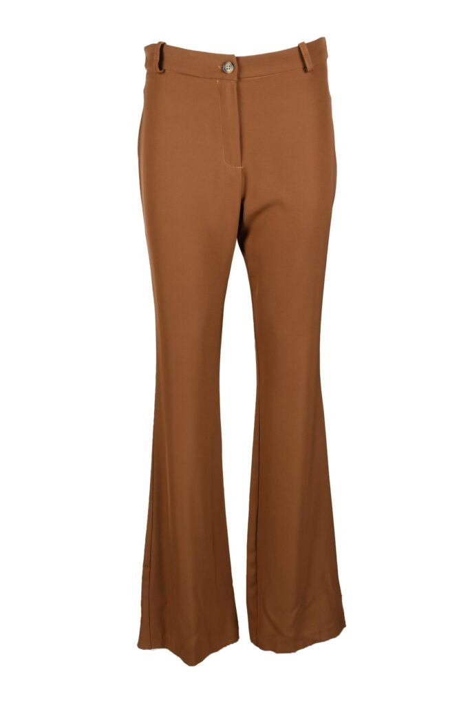 Pantaloni regular Kontatto  Marrone