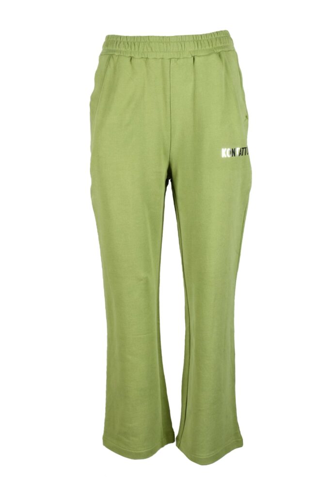 Pantaloni regular Kontatto  Verde