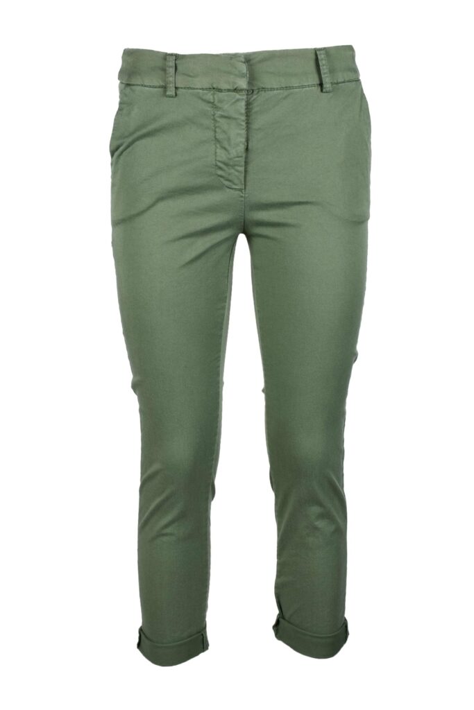 Pantaloni regular Kontatto  Verde