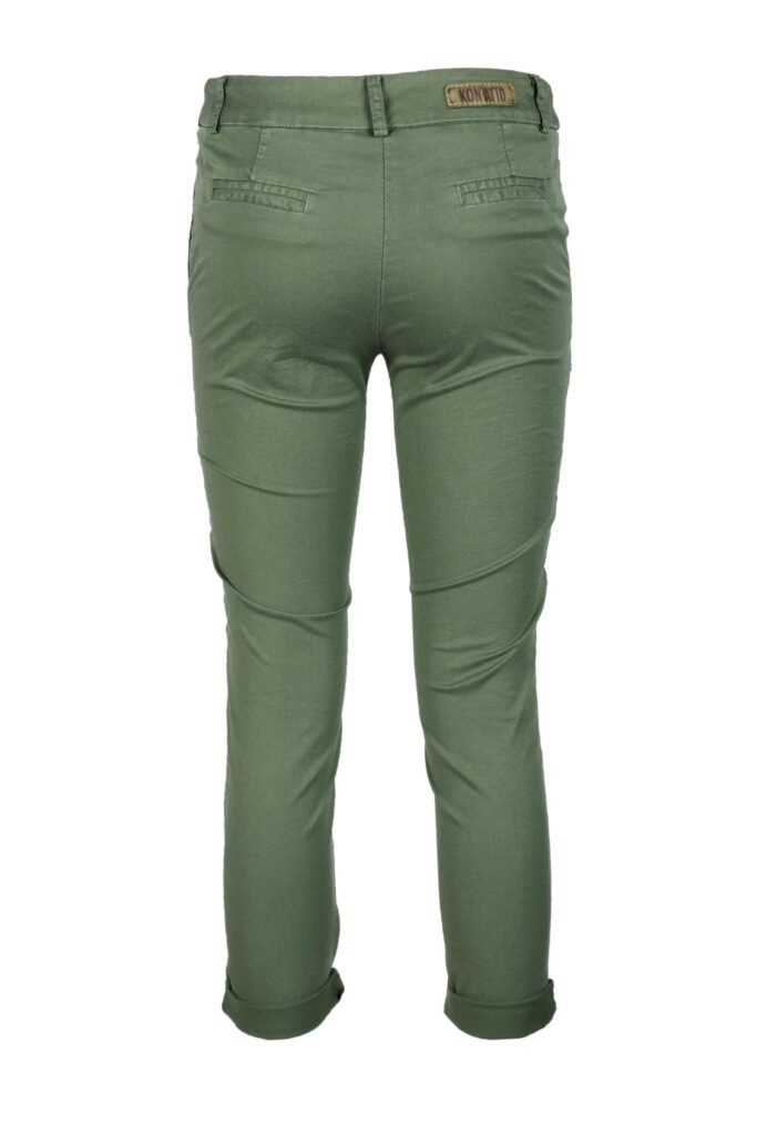 Pantaloni regular Kontatto  Verde