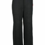 Pantaloni regular Love Moschino Nero - Foto 1
