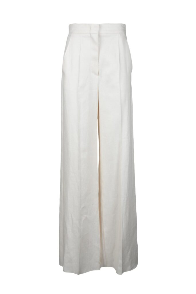Pantaloni regular MAX MARA  Blu