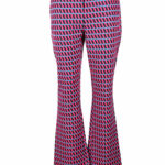 Pantaloni regular Only Blu/Fuxia - Foto 1