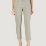 Pantaloni regular Only onlcaro-poptrash easy linen bl pnt noos VERDE SALVIA - Foto 1