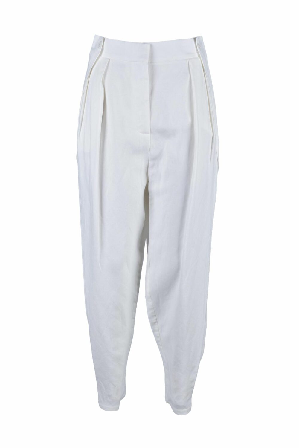 Pantaloni regular Patrizia Pepe Bianco - Foto 1