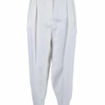 Pantaloni regular Patrizia Pepe Bianco - Foto 1