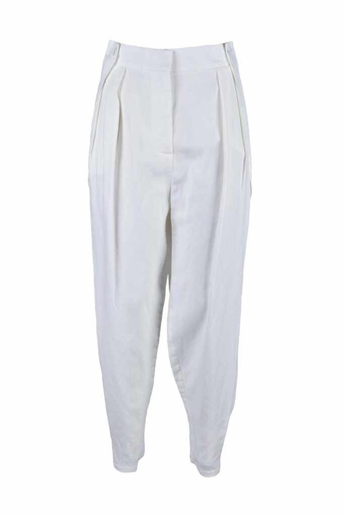 Pantaloni regular Patrizia Pepe  Bianco