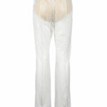 Pantaloni regular Patrizia Pepe Bianco - Foto 1