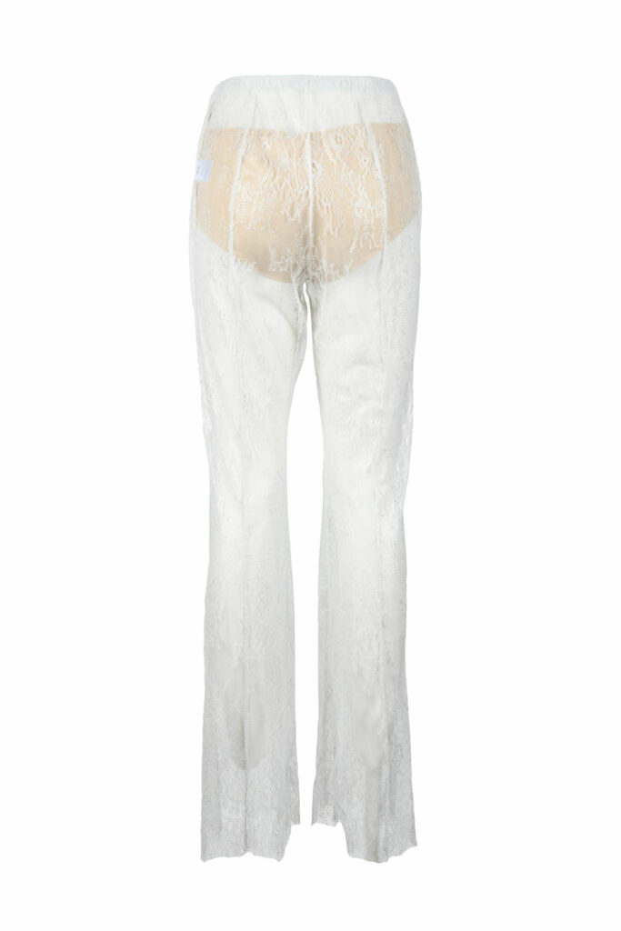 Pantaloni regular Patrizia Pepe  Bianco