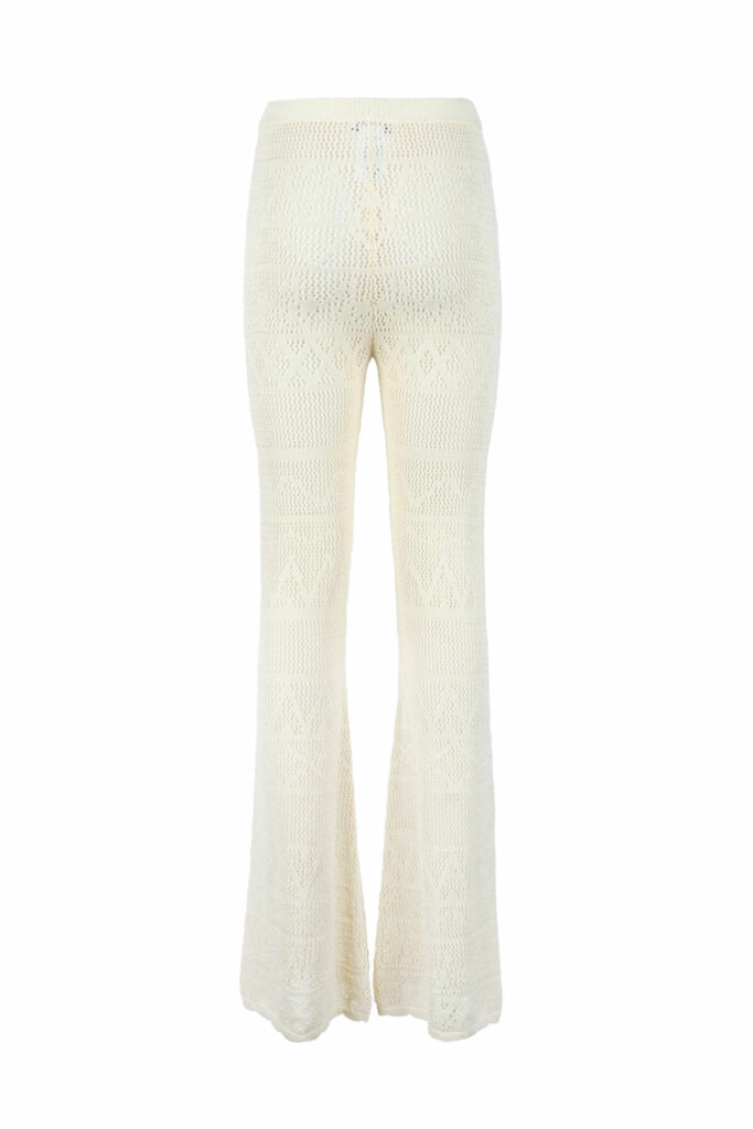 Pantaloni regular Patrizia Pepe  Bianco