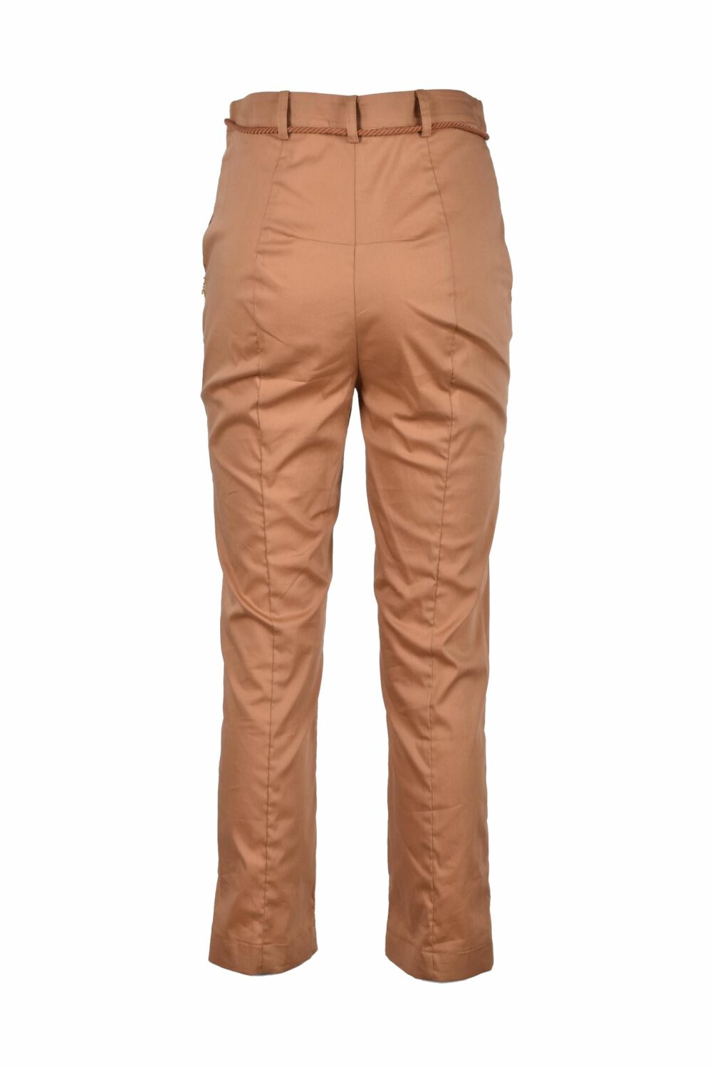 Pantaloni regular Patrizia Pepe Marrone - Foto 2