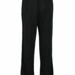 Pantaloni regular Patrizia Pepe Nero - Foto 1
