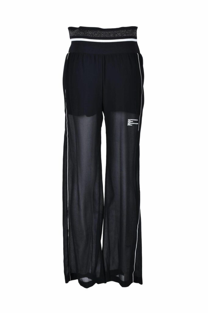 Pantaloni regular Patrizia Pepe  Nero
