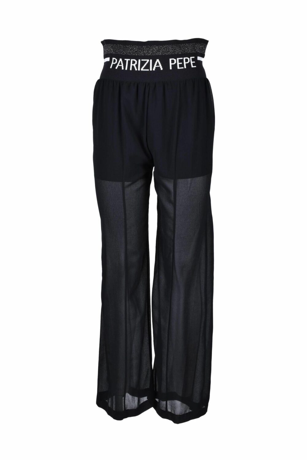 Pantaloni regular Patrizia Pepe Nero - Foto 2