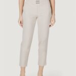 Pantaloni regular Street One ltd qr bonny buckle mela Beige chiaro - Foto 1