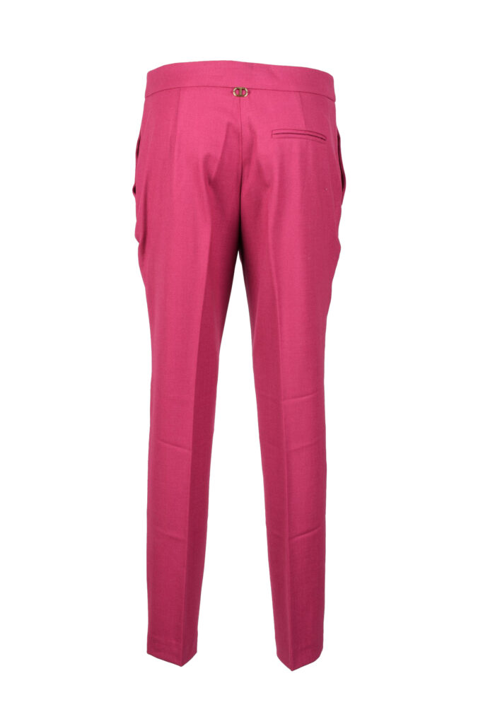 Pantaloni regular TWIN SET  Ciclamino
