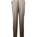 Pantaloni regular TWIN SET Marrone - Foto 1